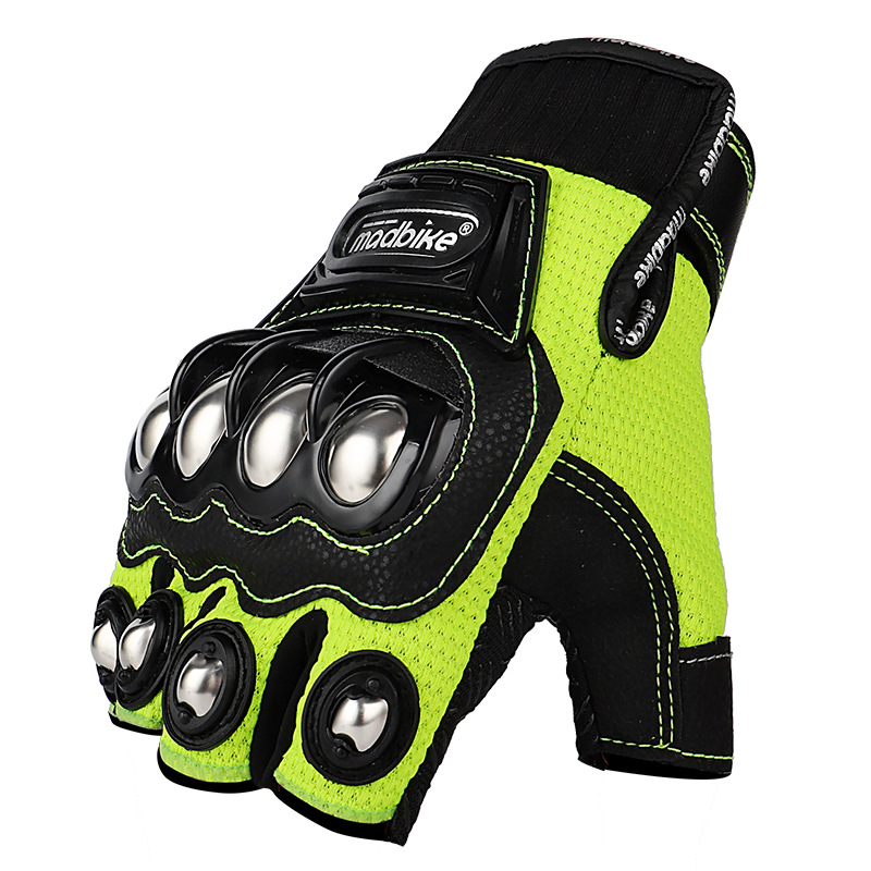 Motorcycle Glove Knuckle - Brass Knuckles Motorcycle MTB Tactical Half