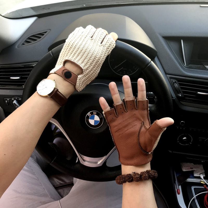 2025 New Men genuine leather g - Leather Driving Glove review and price