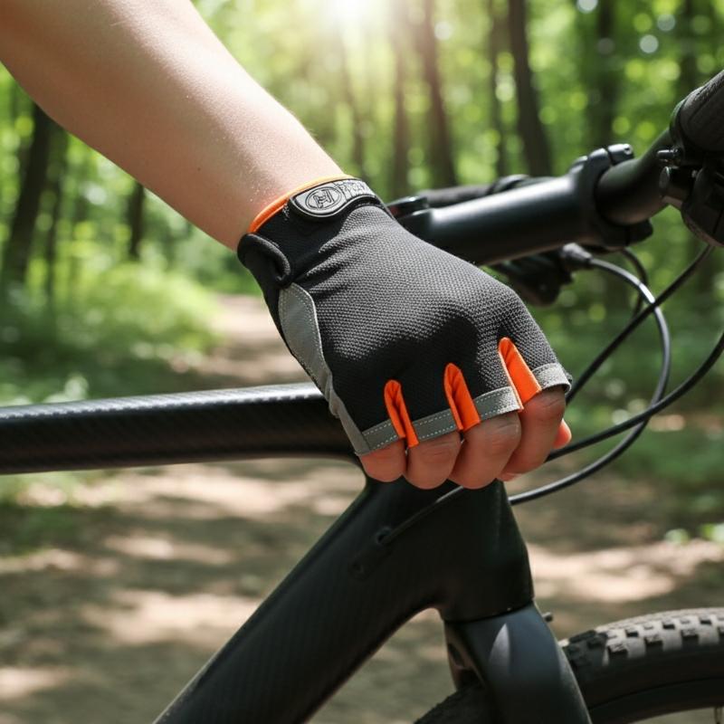 Half Finger Cycling Gloves Men - Fingerless Glove Knit review and price