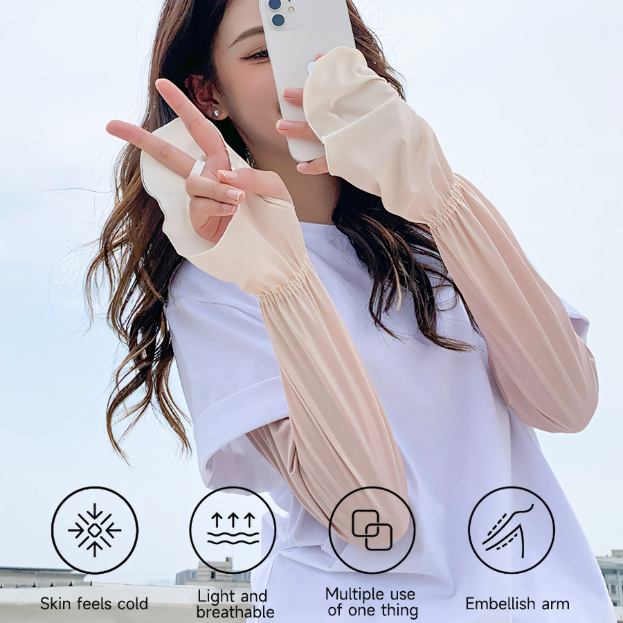 Driving Fingerless Sun Sleeves - Fingerless Glove Knit review and price