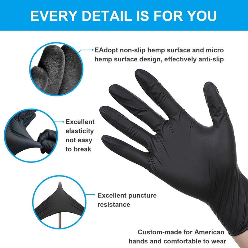 Disposable Nitrile Waterproof  - Latex Disposable Glove review and price