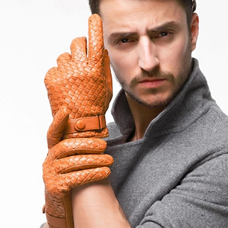 2022 New Mens Gloves High Qual - Leather Driving Glove review and price
